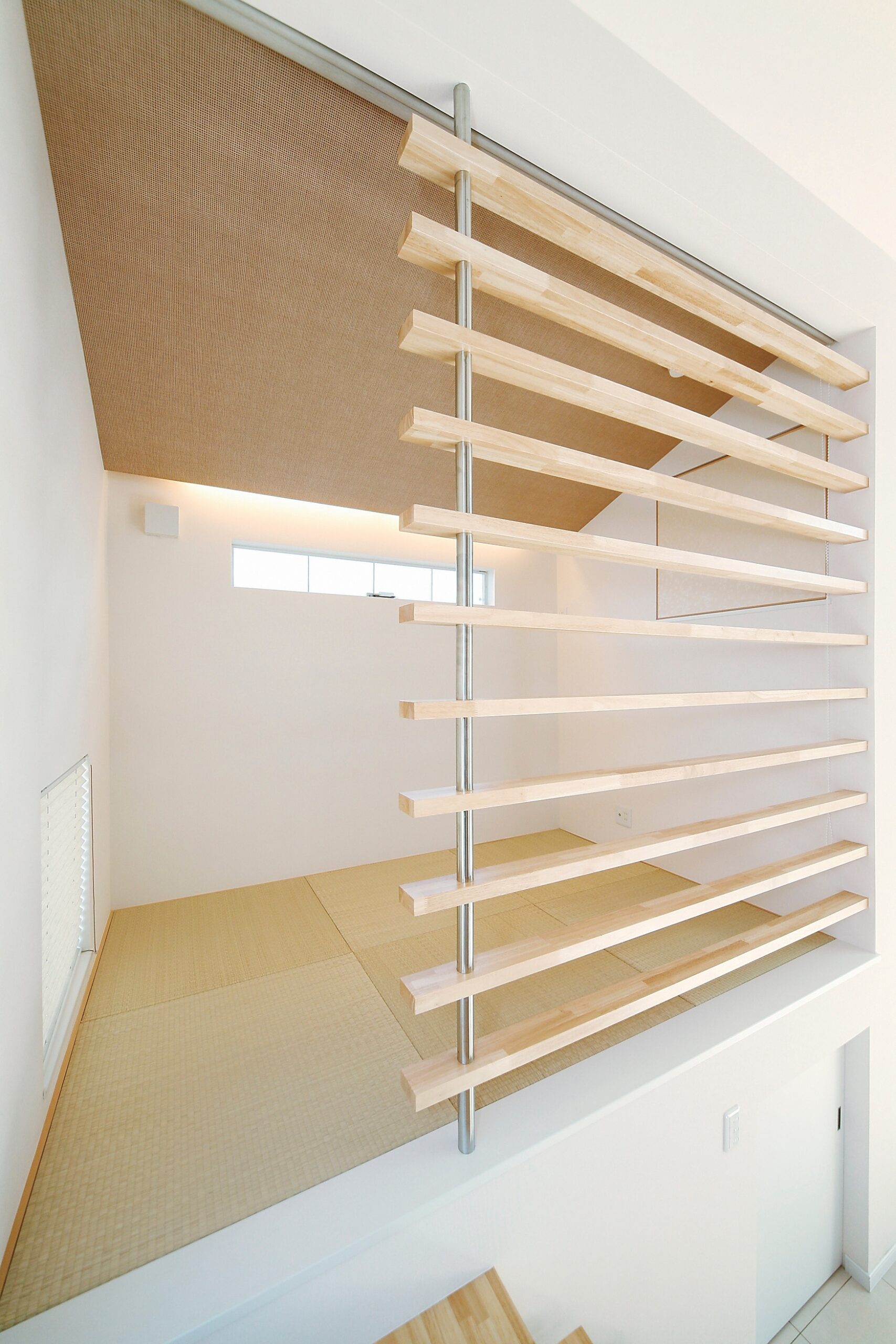 岡部工務店が施工した、中2階に設けた畳の小部屋の施工事例